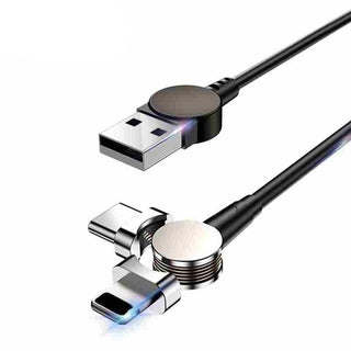180° Rotating Magnetic Cable