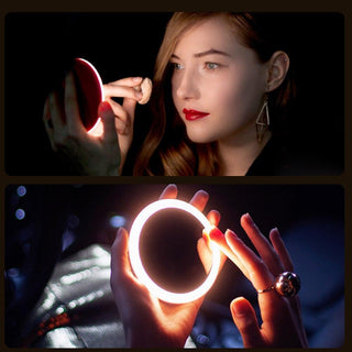 Portable LED Makeup Mirror + Wireless Charger - Magic Momma